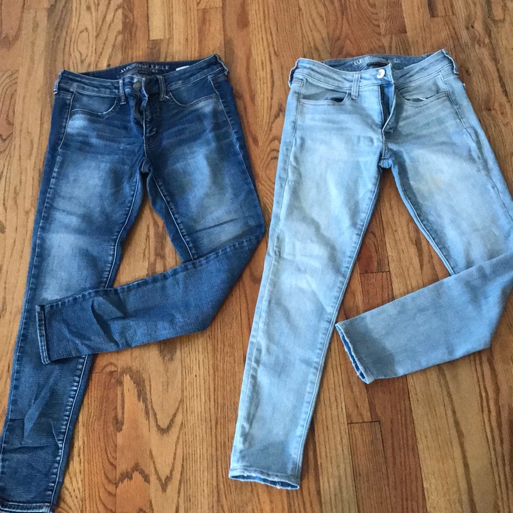 American Eagle super super stretch jeggings